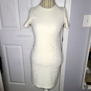 Zara White Midi Dress